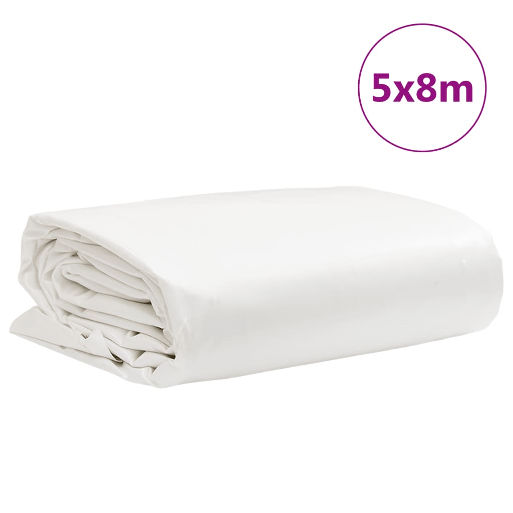 Lona 5x8 m 650 g/m² branco