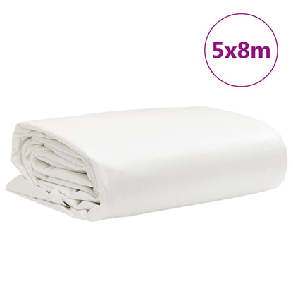 Lona 5x8 m 650 g/m² branco