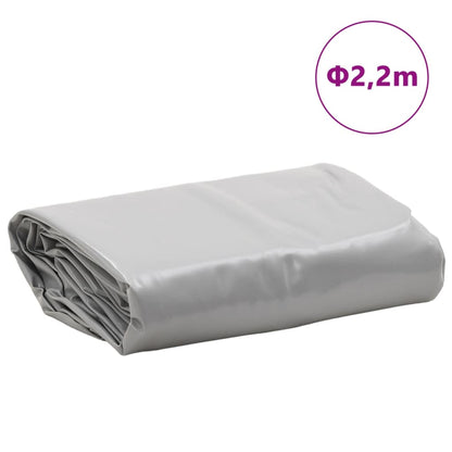 Lona Ø 2,2 m 650 g/m² cinzento