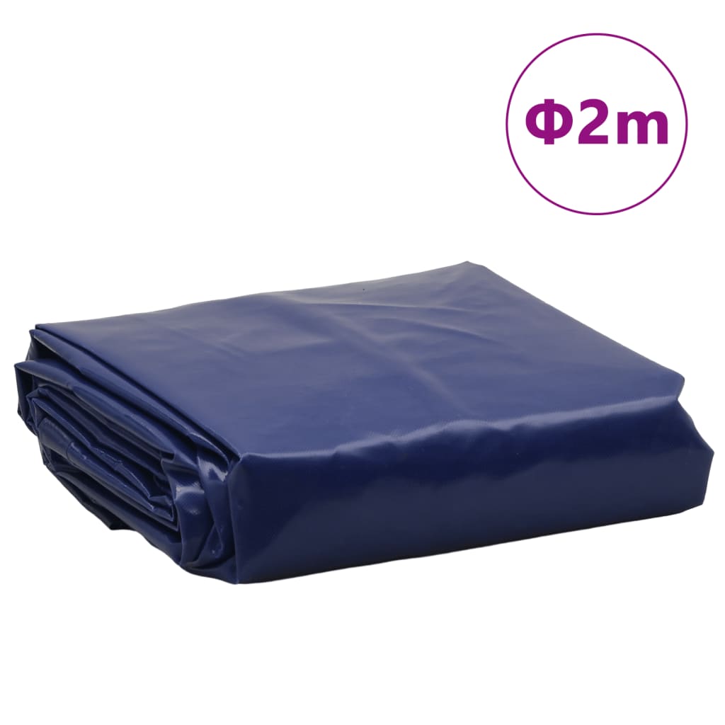 Lona Ø 2 m 650 g/m² azul