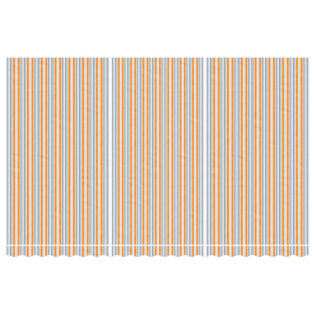 Tecido de substituição para toldo 5x3 m riscas multicor