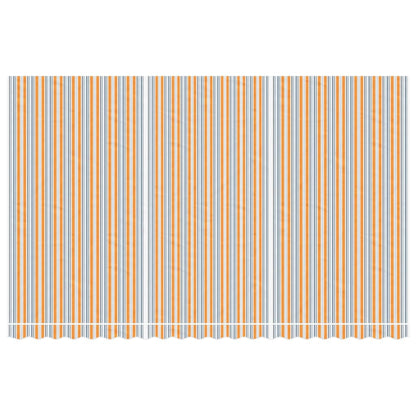 Tecido de substituição para toldo 5x3 m riscas multicor