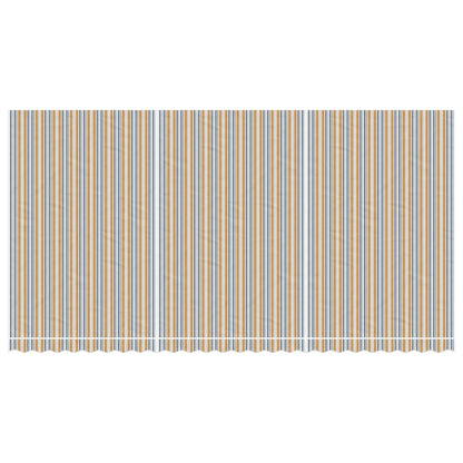 Tecido de substituição para toldo 6x3 m riscas multicor
