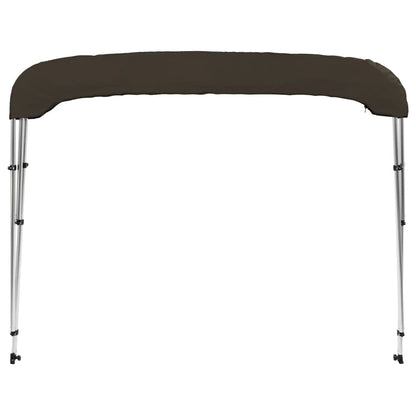 Toldo de 3 arcos Bimini 184x170x133 cm preto