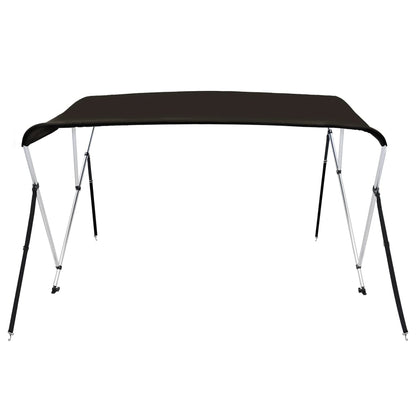 Toldo de 3 arcos Bimini 184x189x135 cm preto