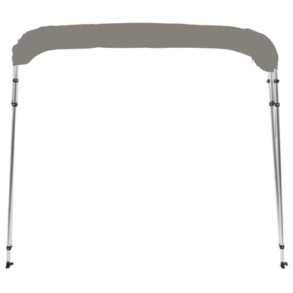 Toldo de 4 arcos Bimini 239x184x131 cm cinzento