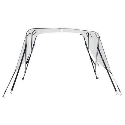 Toldo de 3 arcos Bimini c/ paredes laterais 183x(154-167)x137cm