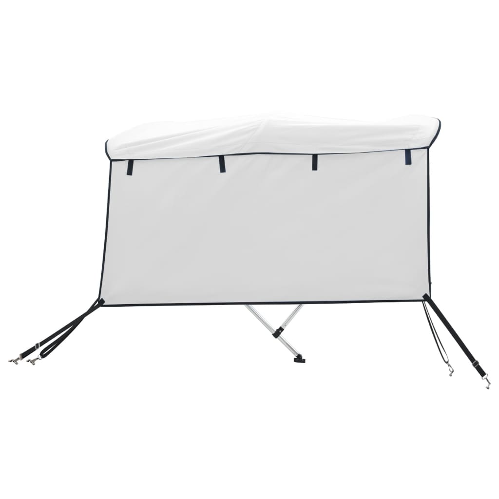 Toldo de 3 arcos Bimini c/ paredes laterais 183x(154-167)x137cm