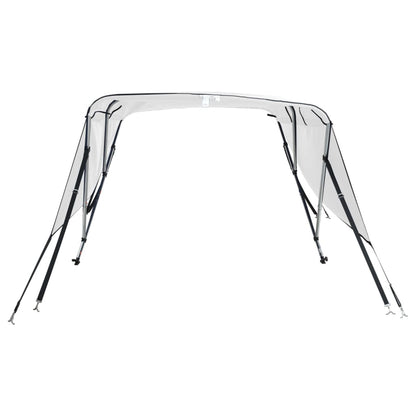 Toldo de 3 arcos Bimini c/ paredes laterais 183x(170-182)x137cm