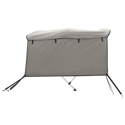 Toldo de 3 arcos Bimini c/ paredes laterais 183x(154-167)x137cm