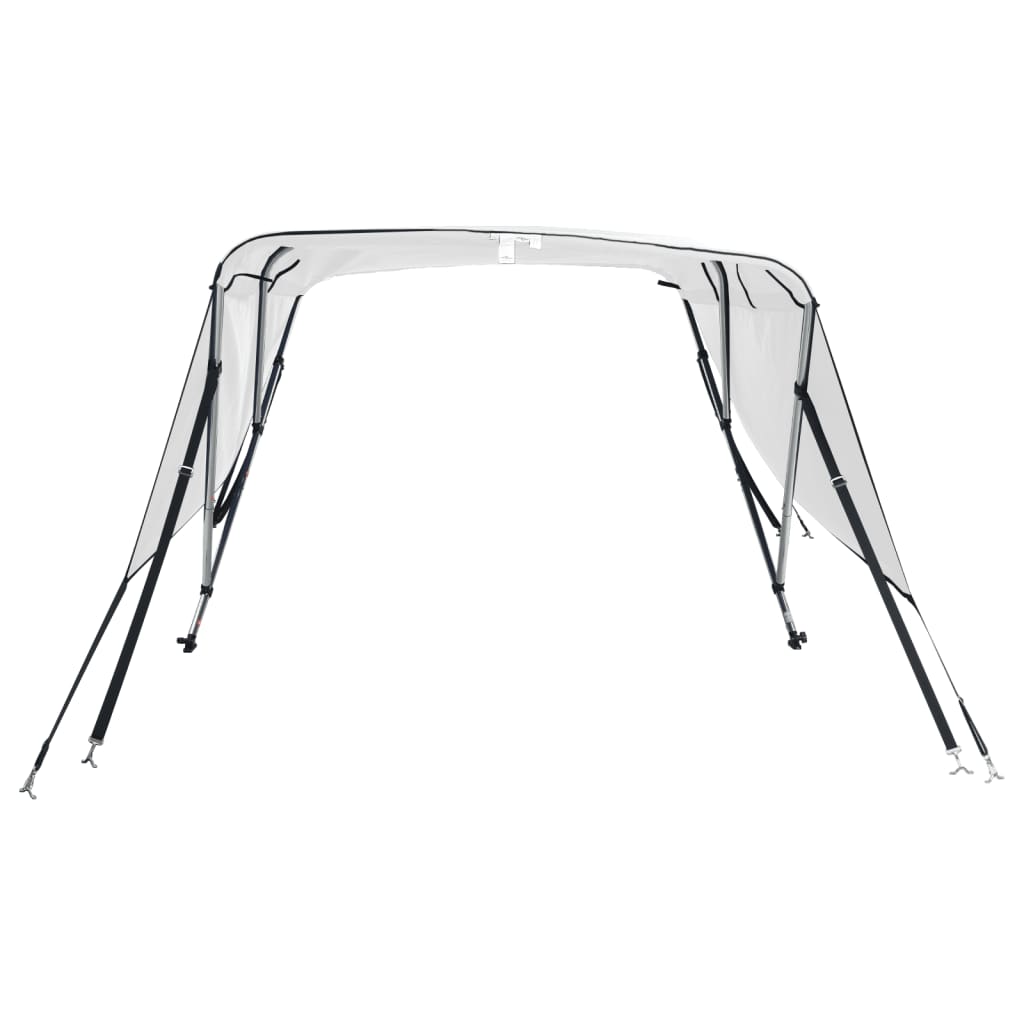 Toldo de 4 arcos Bimini c/ paredes laterais 243x(170-182)x137cm