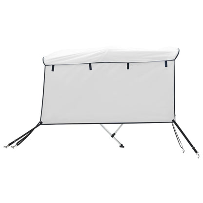 Toldo de 4 arcos Bimini c/ paredes laterais 243x(230-244)x137cm