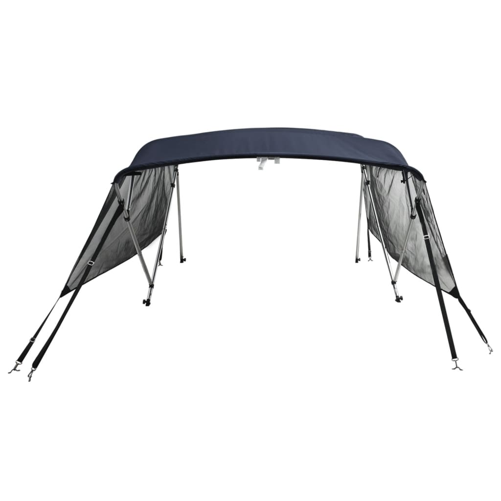 Toldo 3 arcos Bimini paredes malha laterais 183x(137-152)x137cm