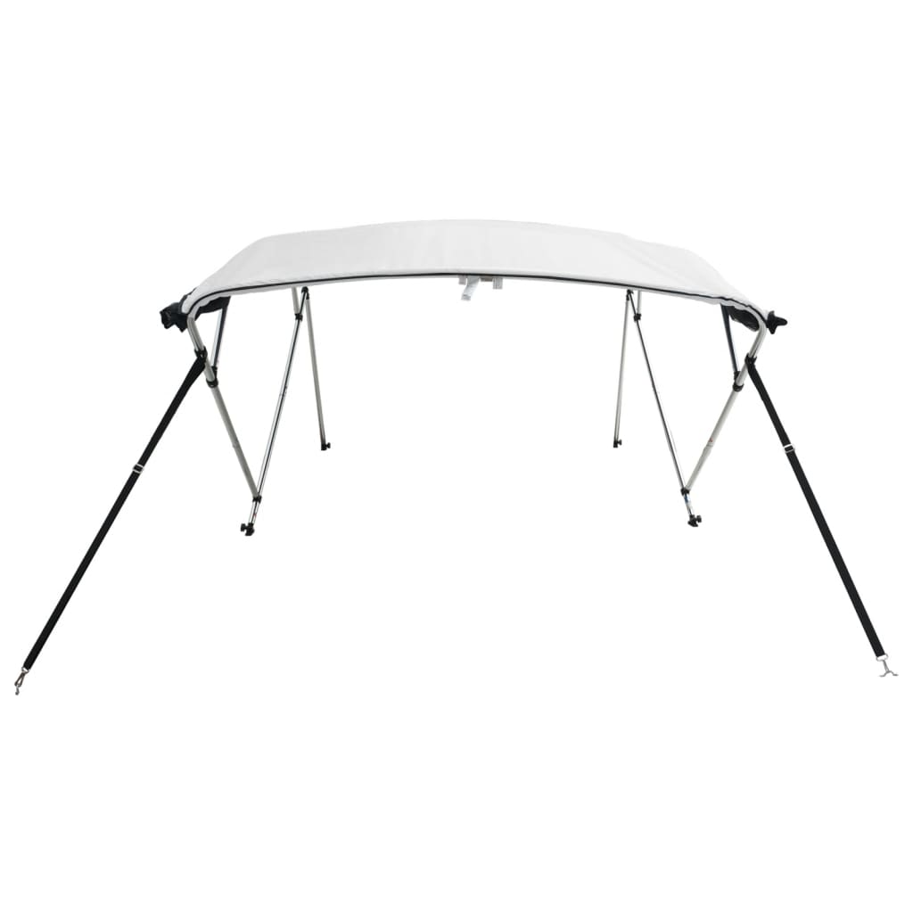 Toldo 4 arcos Bimini paredes malha laterais 243x(170-182)x137cm