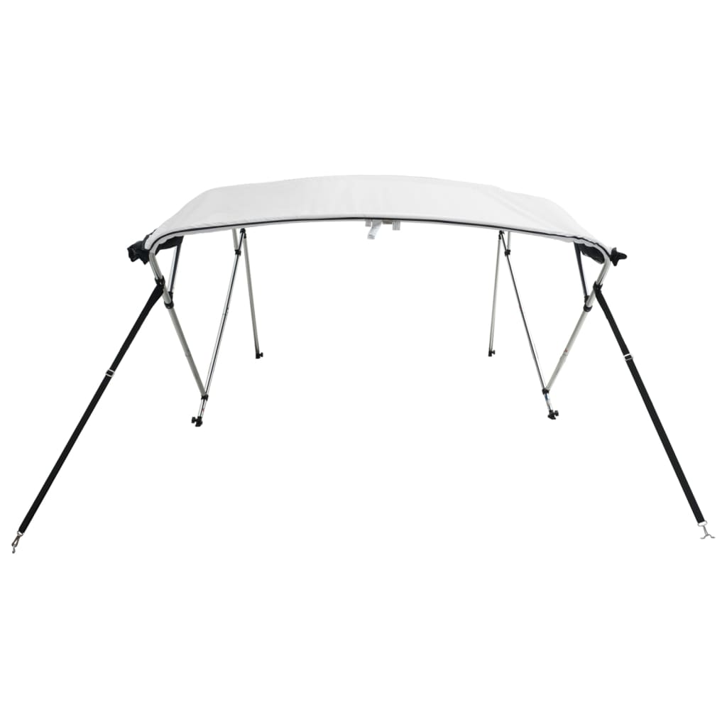 Toldo 4 arcos Bimini paredes malha laterais 243x(200-213)x137cm