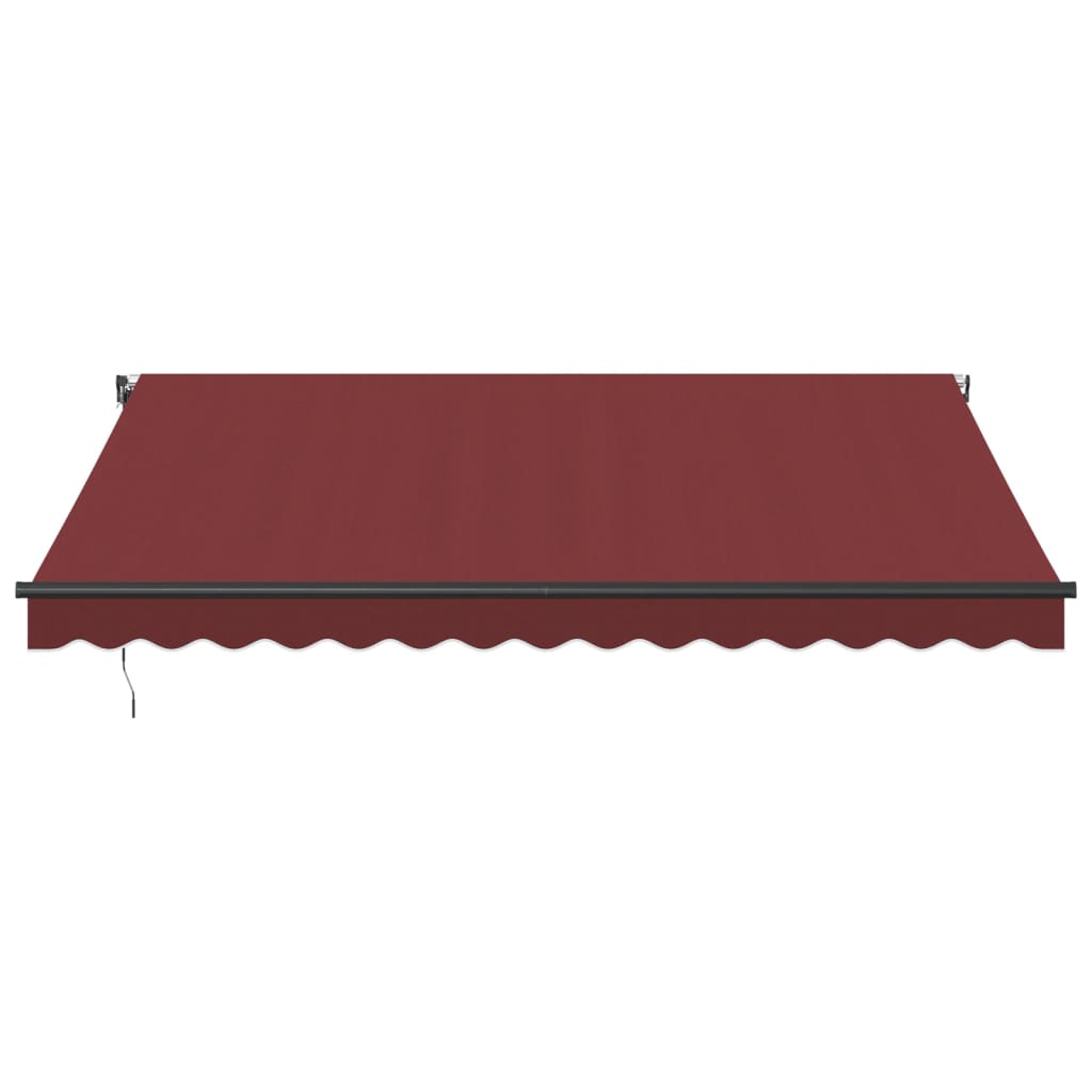 Toldo retrátil automático 400x350 cm bordô