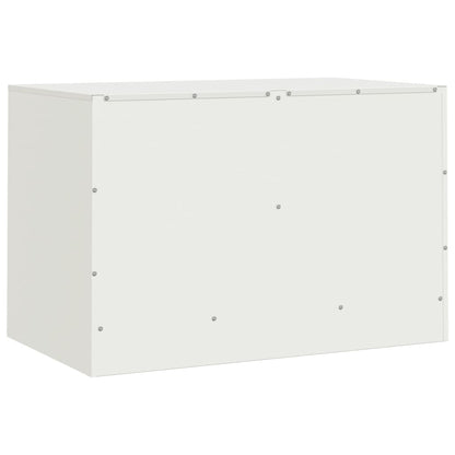 Móvel de TV 67x39x44 cm aço branco