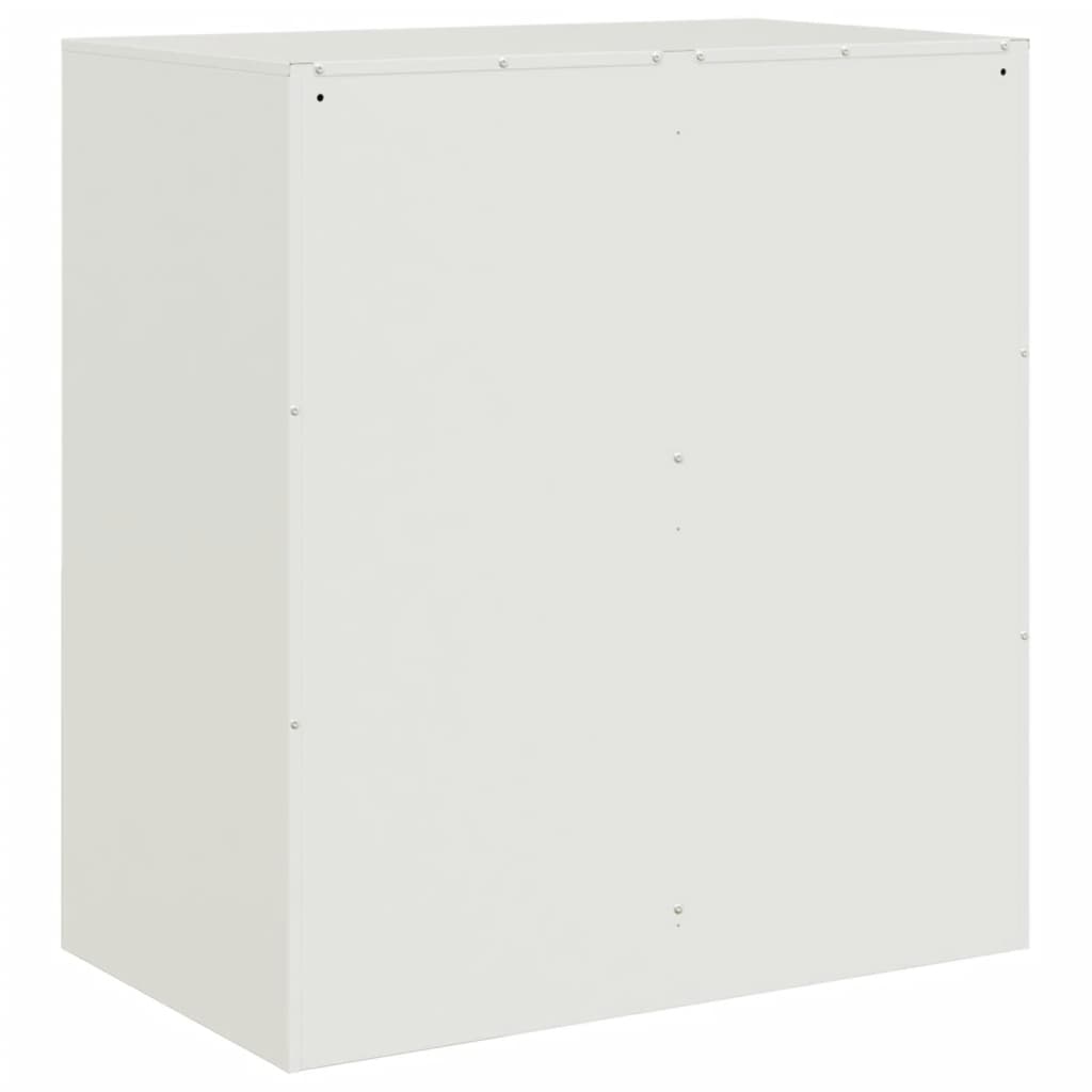 Aparador 67x39x73 cm aço branco