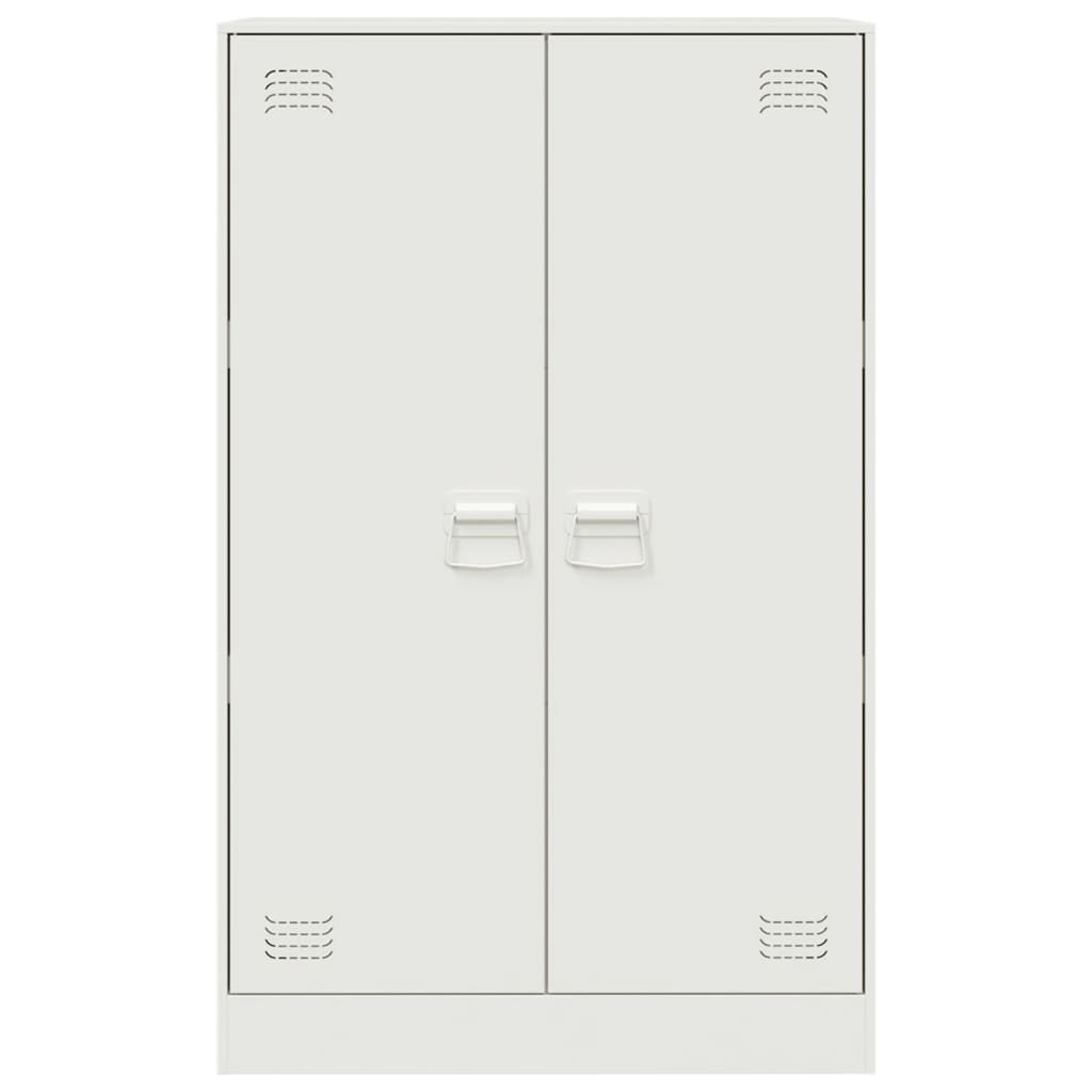 Aparador 67x39x107 cm aço branco