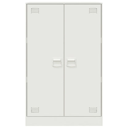 Aparador 67x39x107 cm aço branco