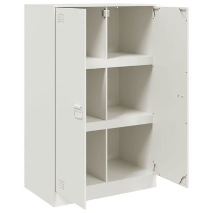 Aparador 67x39x107 cm aço branco