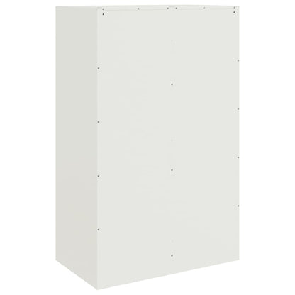 Aparador 67x39x107 cm aço branco