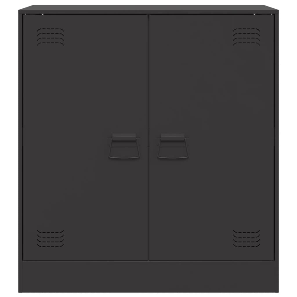 Aparador 67x39x73 cm aço preto