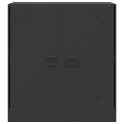 Aparador 67x39x73 cm aço preto