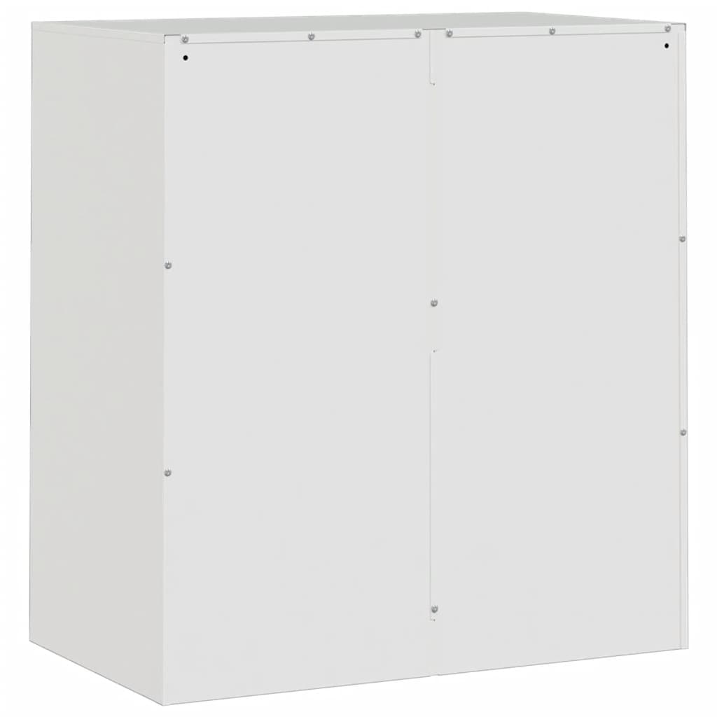 Aparador 67x39x73 cm aço branco