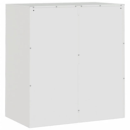 Aparador 67x39x73 cm aço branco