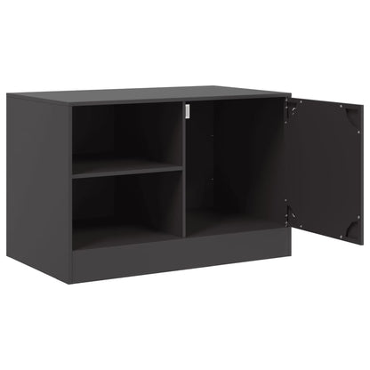 Móvel de TV 67x39x44 cm aço preto