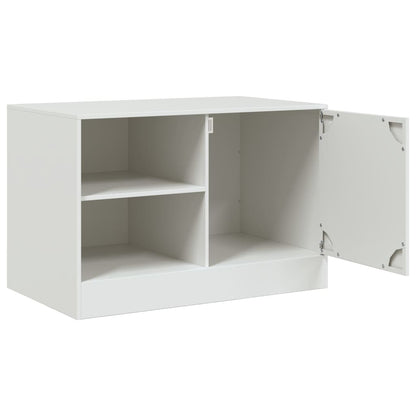 Móvel de TV 67x39x44 cm aço branco