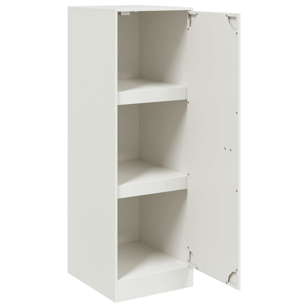 Aparador 34,5x39x107 cm aço branco