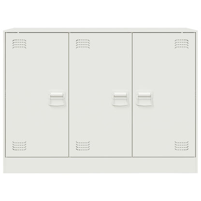 Aparador 99x39x73 cm aço branco