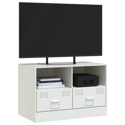 Móvel de TV 67x39x44 cm aço branco