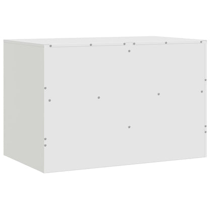 Móvel de TV 67x39x44 cm aço branco