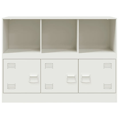 Aparador 99x39x73 cm aço branco