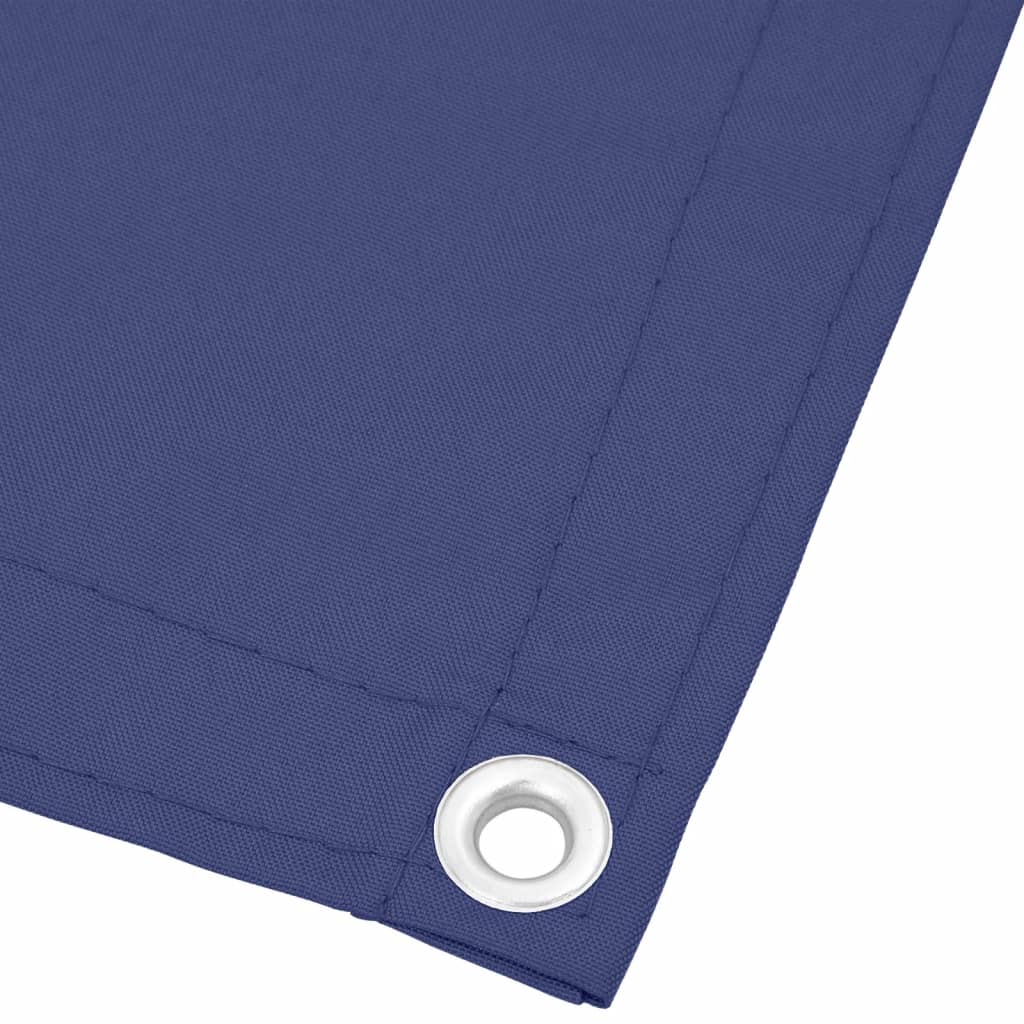 Tela de varanda 75x700 cm 100% poliéster oxford azul