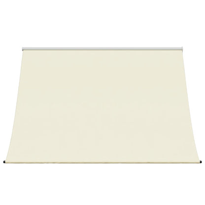 Toldo retrátil 250x150 cm tecido e aço cor creme