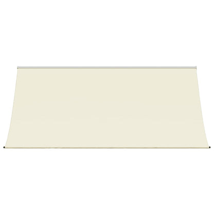 Toldo retrátil 300x150 cm tecido e aço cor creme