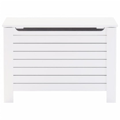 Caixa de arrumação c/ tampa RANA 80x49x54cm pinho maciço branco