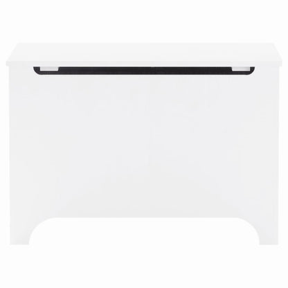 Caixa de arrumação c/ tampa RANA 80x49x54cm pinho maciço branco