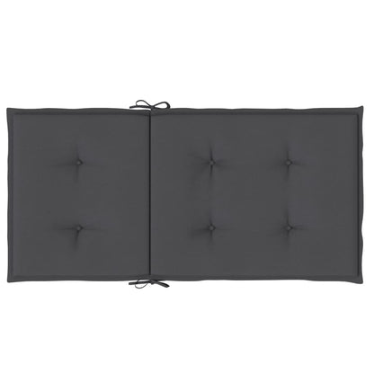 Almofadões lombares p/ cadeiras 4pcs 100x50x4cm mesclado tecido