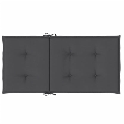 Almofadões lombares p/ cadeiras 4pcs 100x50x4cm mesclado tecido