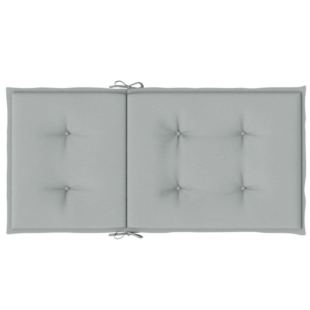 Almofadões lombares cadeiras 2pcs 100x50x4 cm mesclado tecido