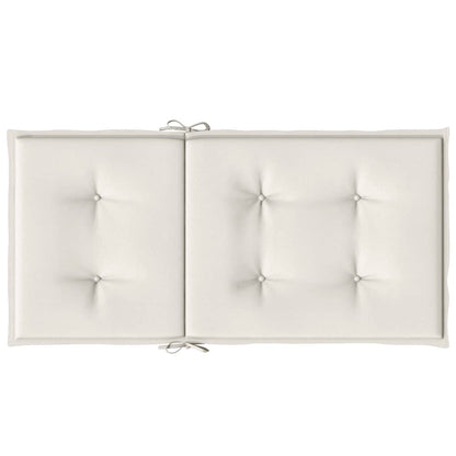 Almofadões lombares p/ cadeiras 4pcs 100x50x4cm mesclado tecido