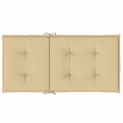 Almofadões lombares p/ cadeiras 4pcs 100x50x4cm mesclado tecido