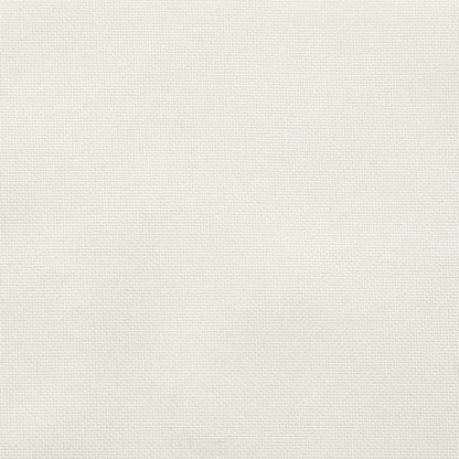 Almofadões banco jardim 2pcs 200x50x7cm mesclado tecido creme