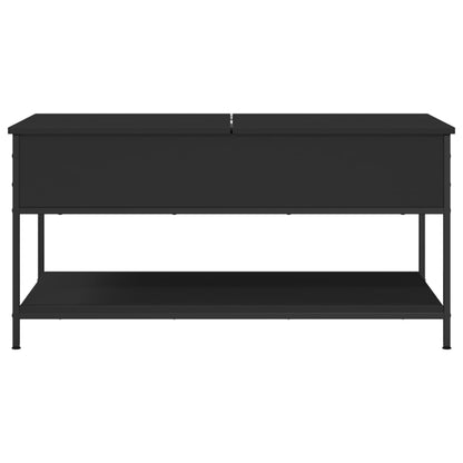 Mesa de centro 100x50x50 cm derivados de madeira/metal preto