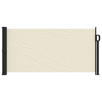 Toldo lateral retrátil 100x300 cm cor creme